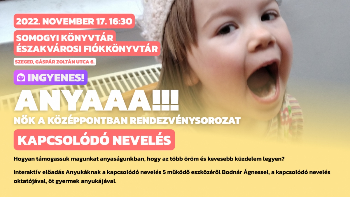 ANYAA!!! - Bodnár Ágnes előadása