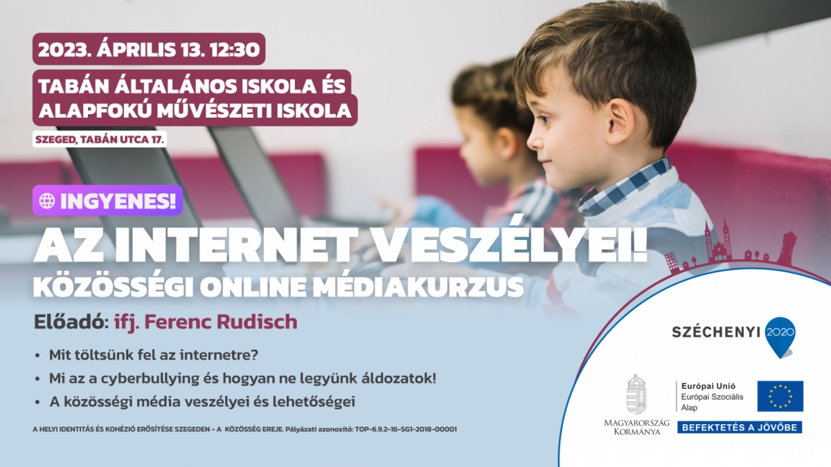 Az internet veszélyei! - közösségi online médiakurzus