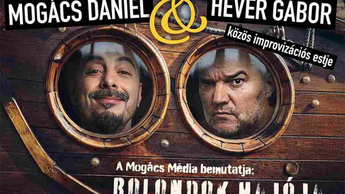 Bolondok hajója - Mogács Dániel és Hevér Gábor improvizációs estje