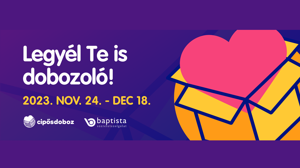 Cipősdoboz akció - Baptista Szeretetszolgálat