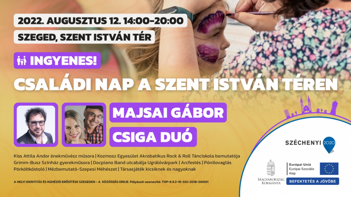Családi nap a Szent István téren!