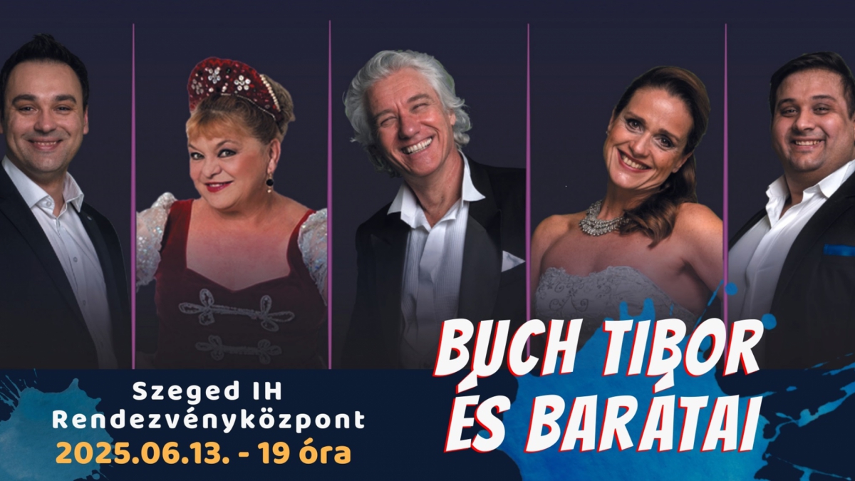 Előadás változás! Gentlemen koncert helyett Buch Tibor és barátai koncert lesz