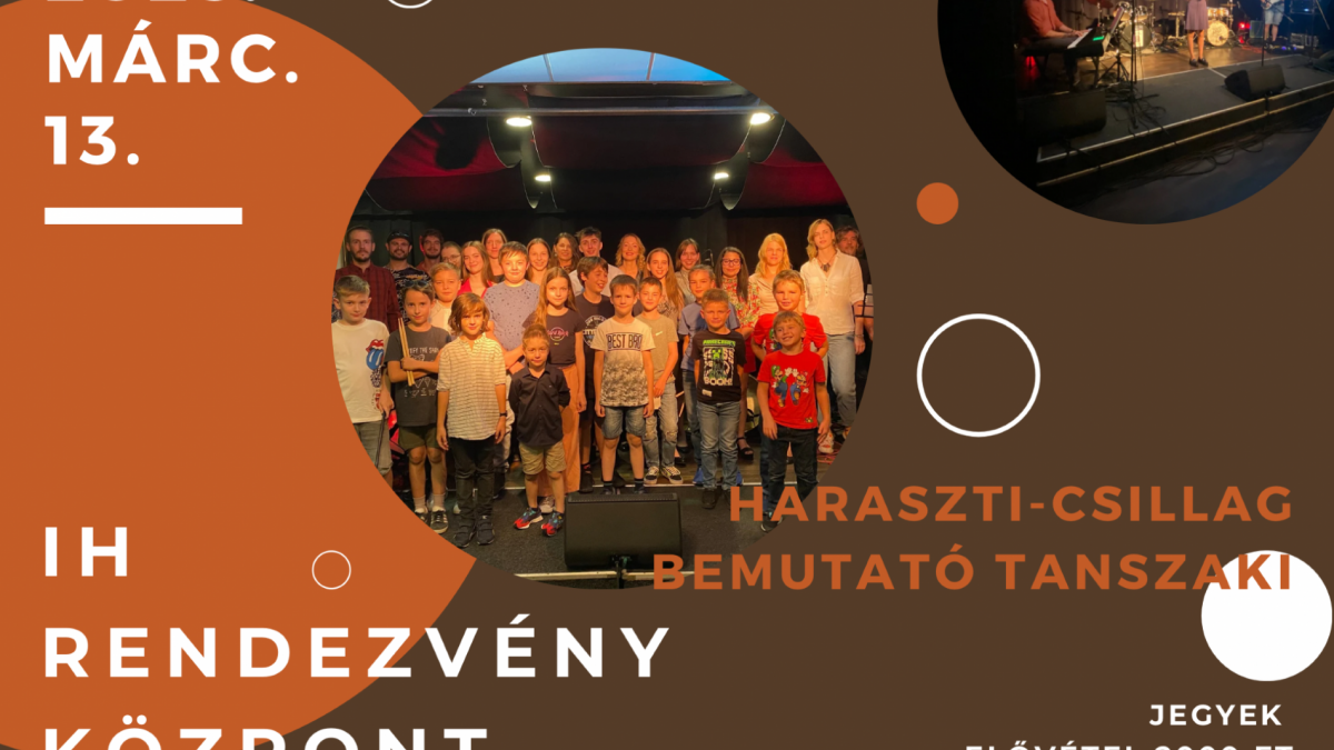 HARASZTI-CSILLAG ÉNEK ÉS DOB TANSZAKI BEMUTATÓ KONCERT 2025 // IH Café