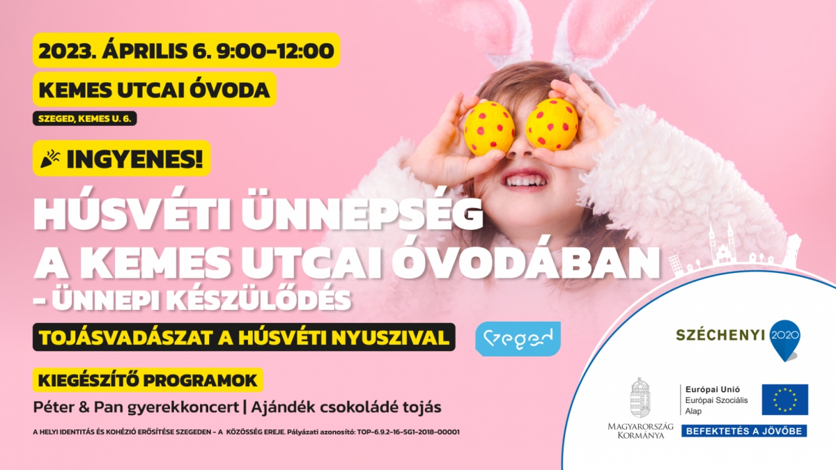 Húsvéti ünnepség a Keres utcai óvodában - ünnepi készülődés