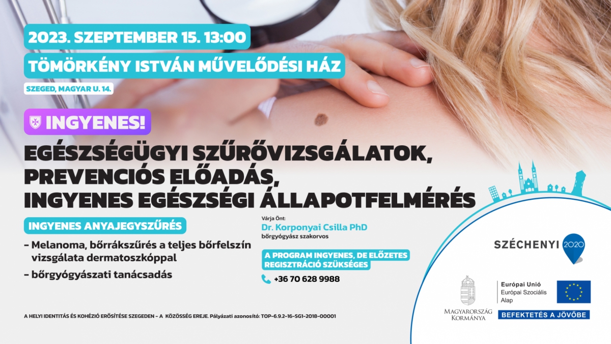 Ingyenes anyajegyszűrés