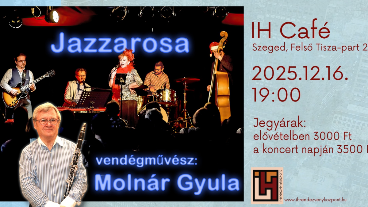 Jazzarosa karácsonyi koncert és táncest