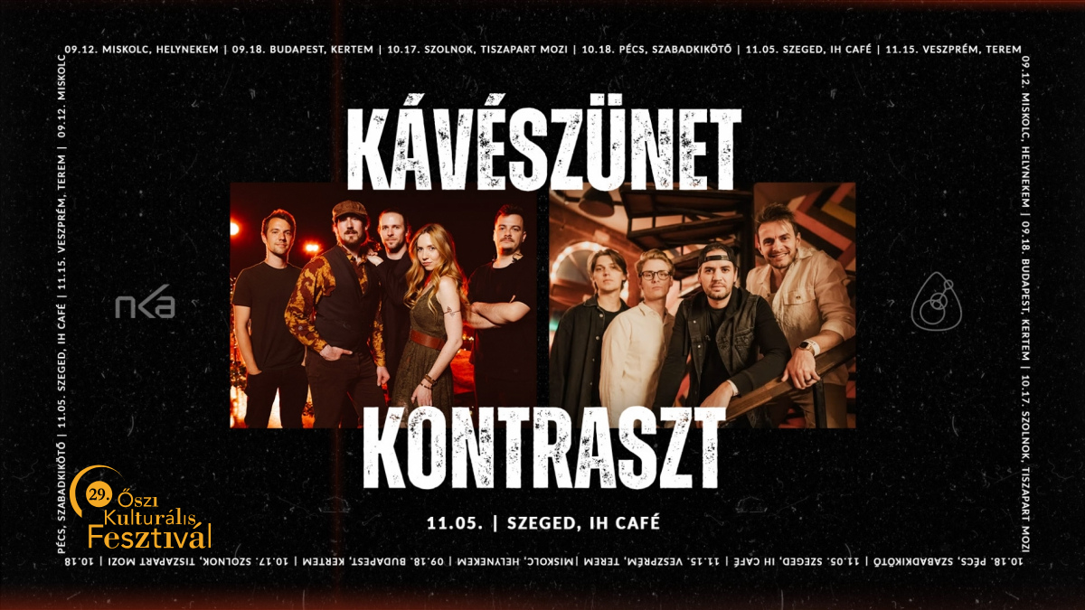 Kávészünet X Kontraszt Lemezbemutató Koncert