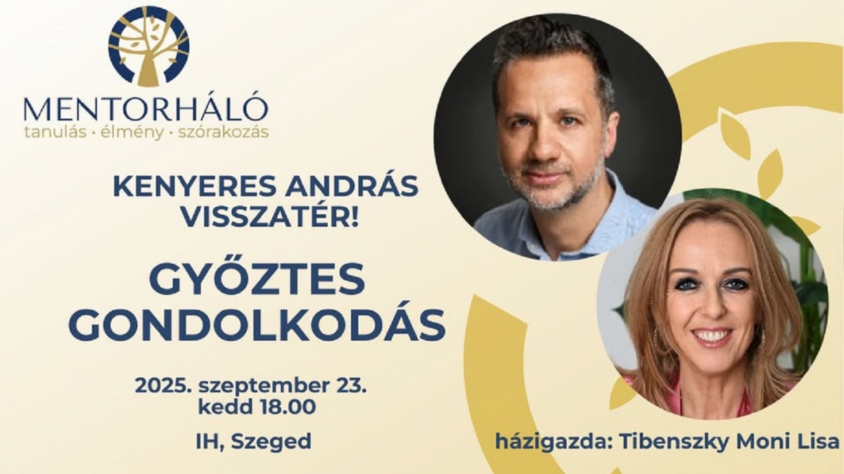 Kenyeres András: Győztes gondolkodás - amit az élsport világától tanulhatunk!