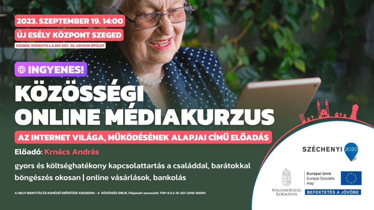 Közösségi online médiakurzus – Az internet működésének alapjai