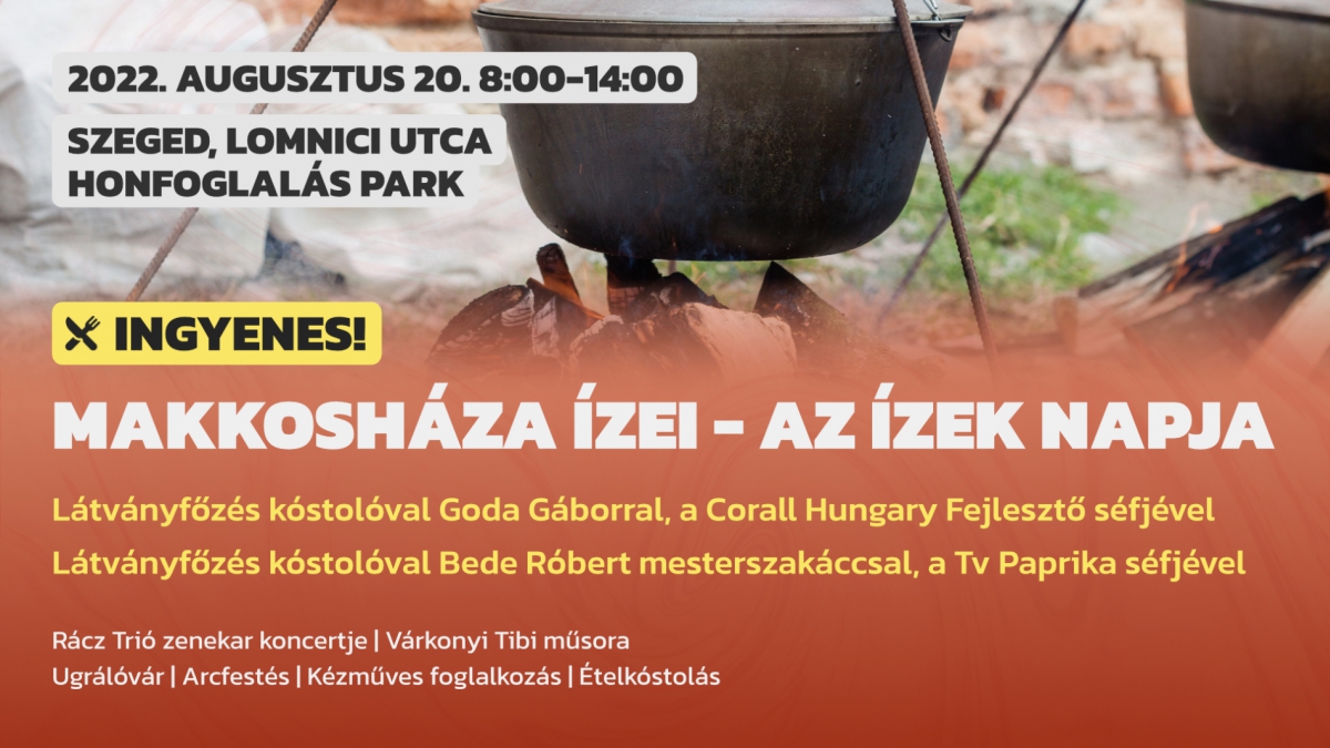 Makkosháza ízei - az ízek napja