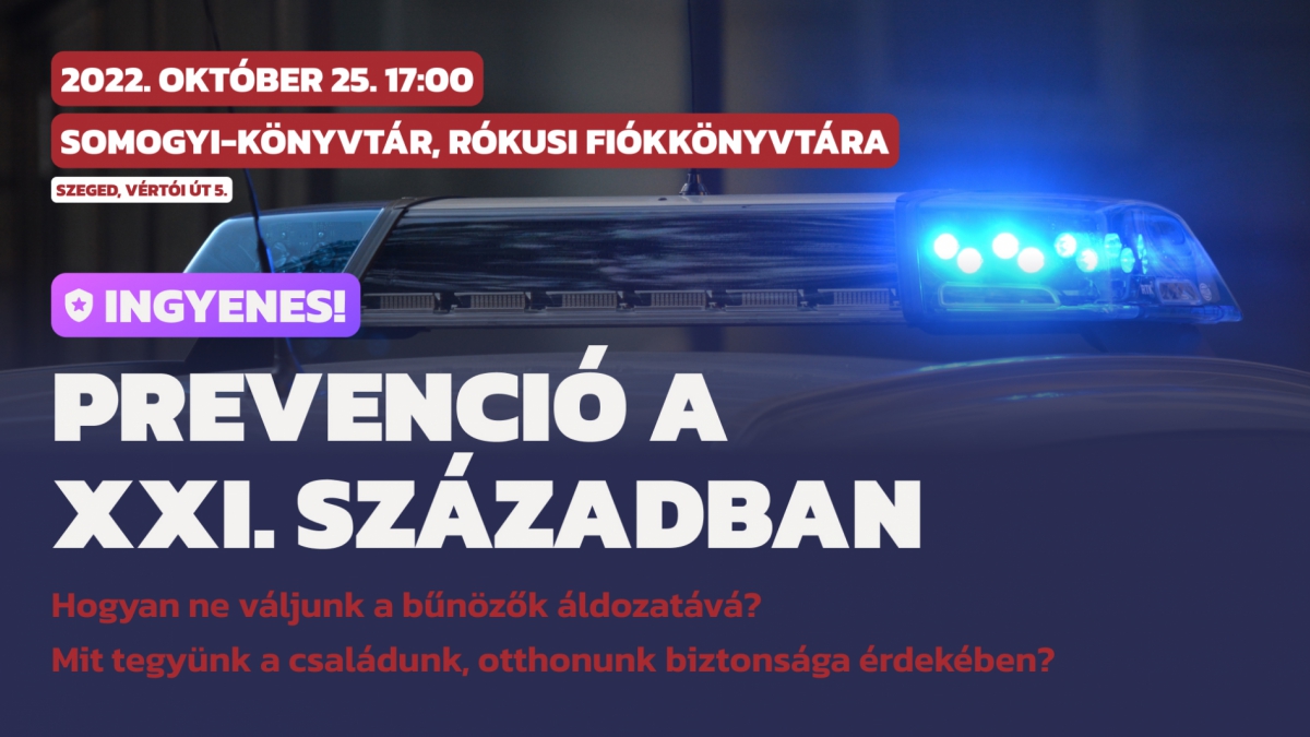 Prevenciós előadás - Prevenció a XXI. században