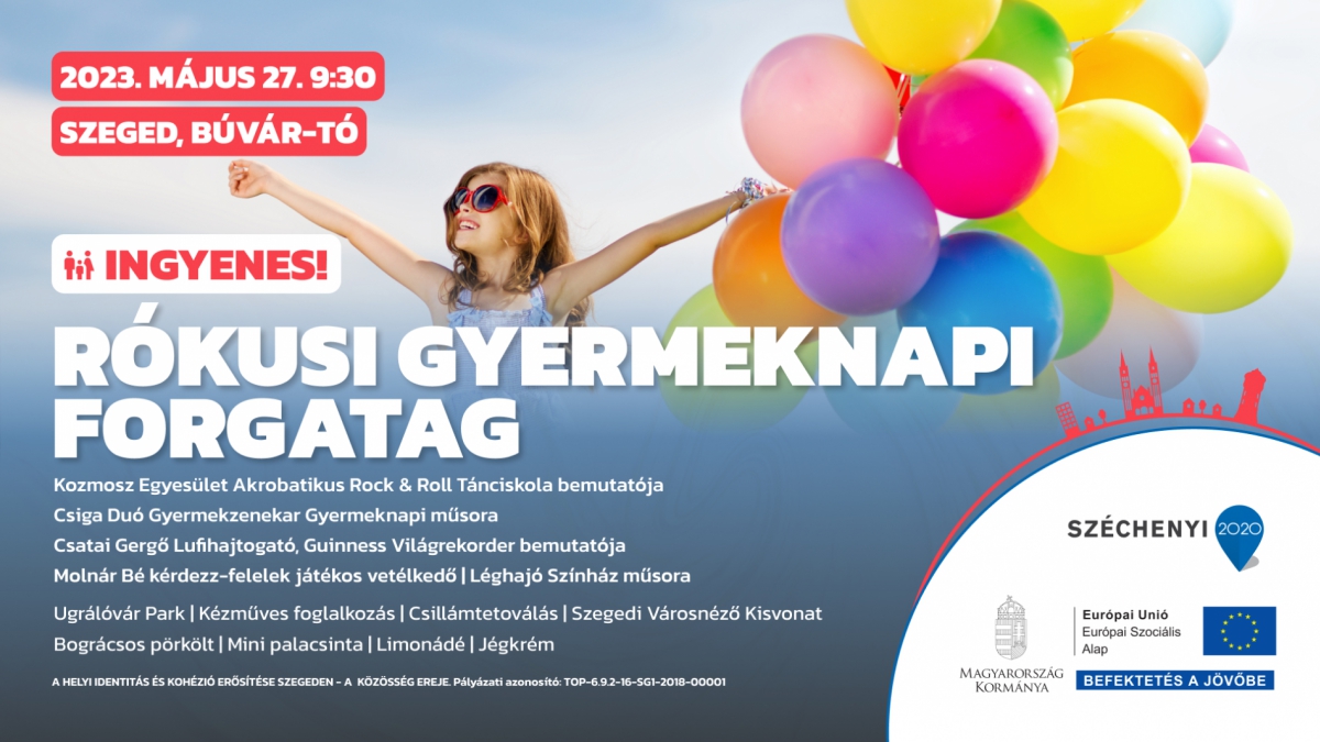 Rókusi gyermeknapi forgatag