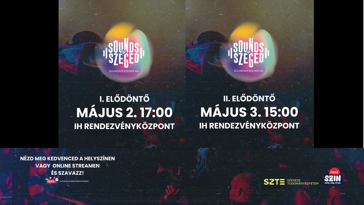 Sounds of Szeged elődöntők az IH Café-ban!