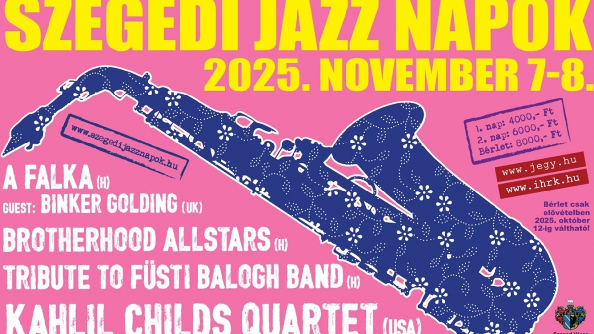 Szegedi Jazz Napok 2025