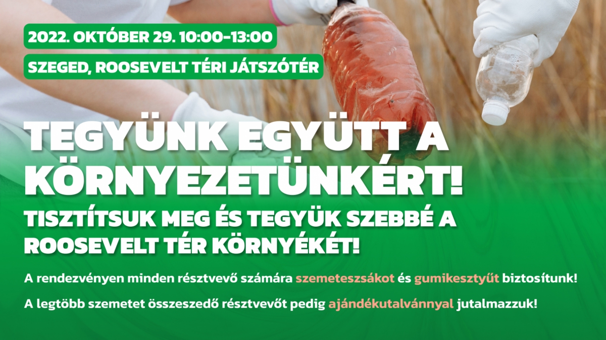 Tegyünk a környezetünkért!