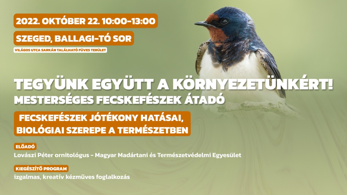 Tegyünk együtt a környezetünkért!