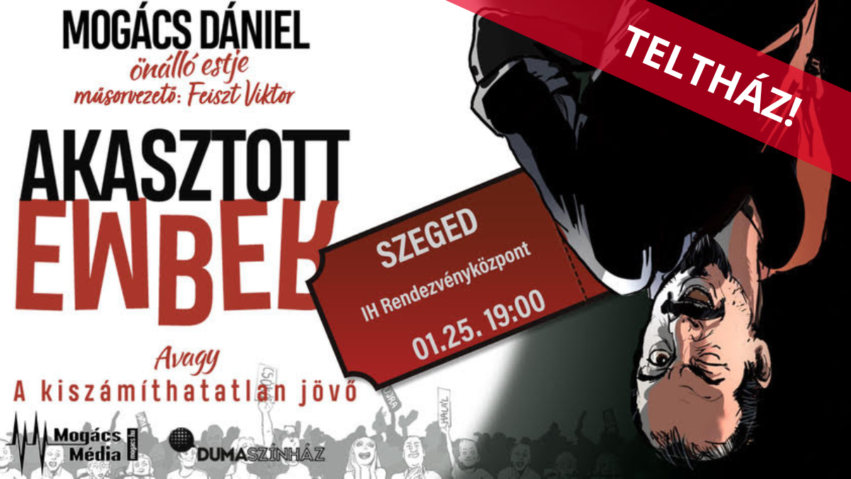 TELTHÁZ! Akasztott ember - Mogács Dániel önálló estje, mikrofonpróba: Feiszt Viktor