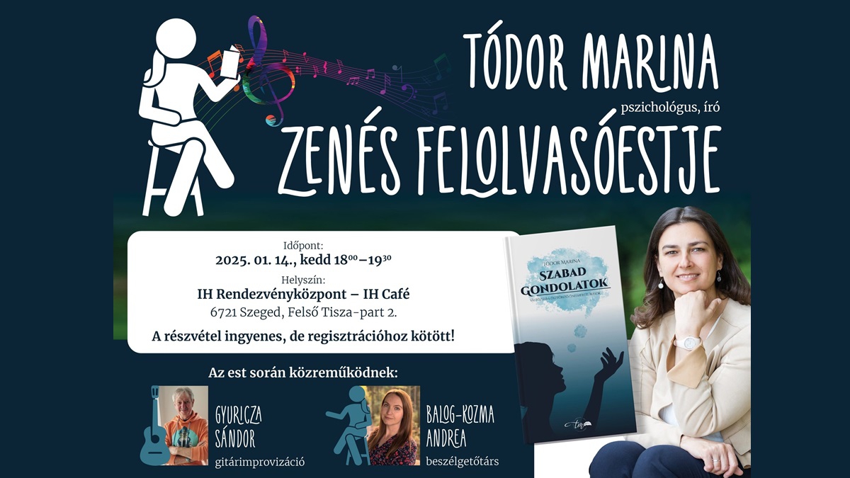 Tódor Marina zenés felolvasóestje // IH Café