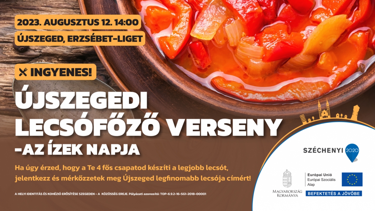 Újszegedi lecsófőző verseny - az ízek napja