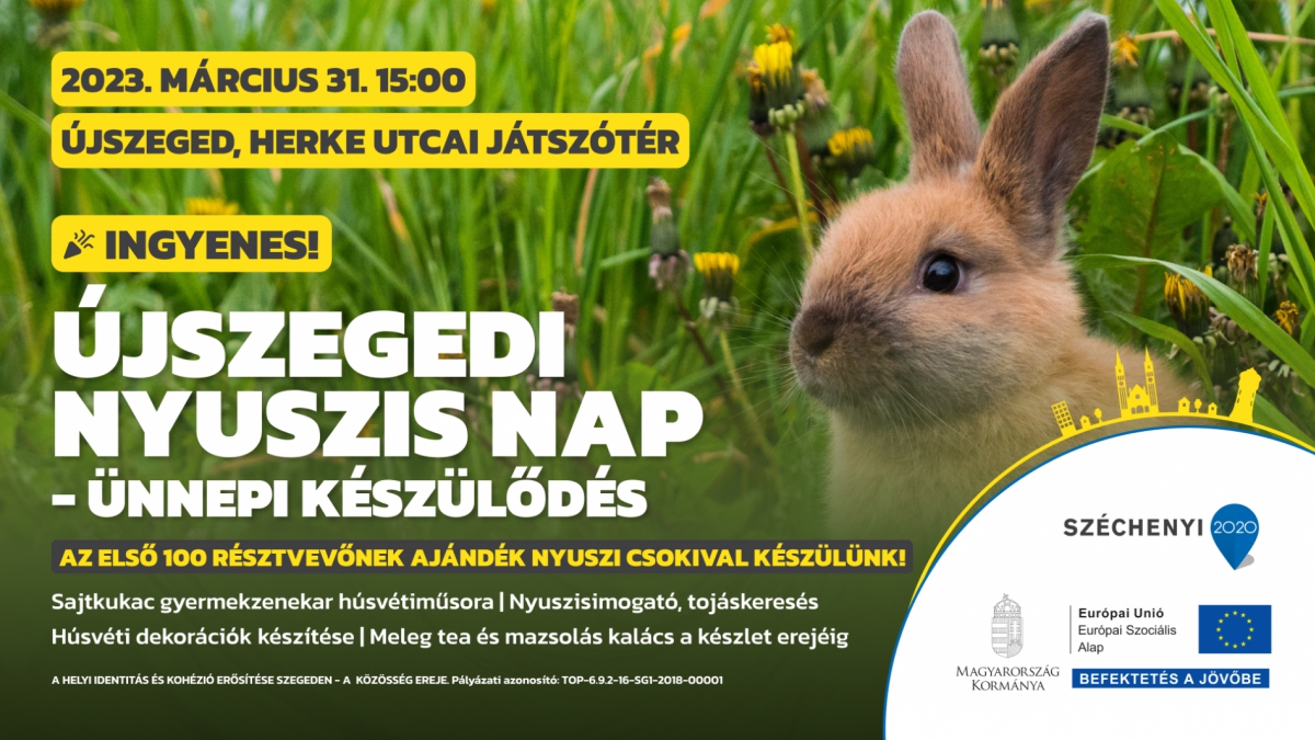 Újszegedi nyuszis nap - ünnepi készülődés