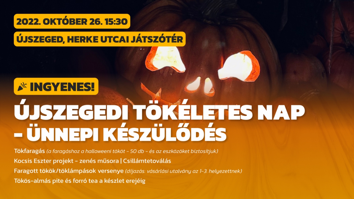 Ünnepi készülődés - Újszegedi tökéletes nap