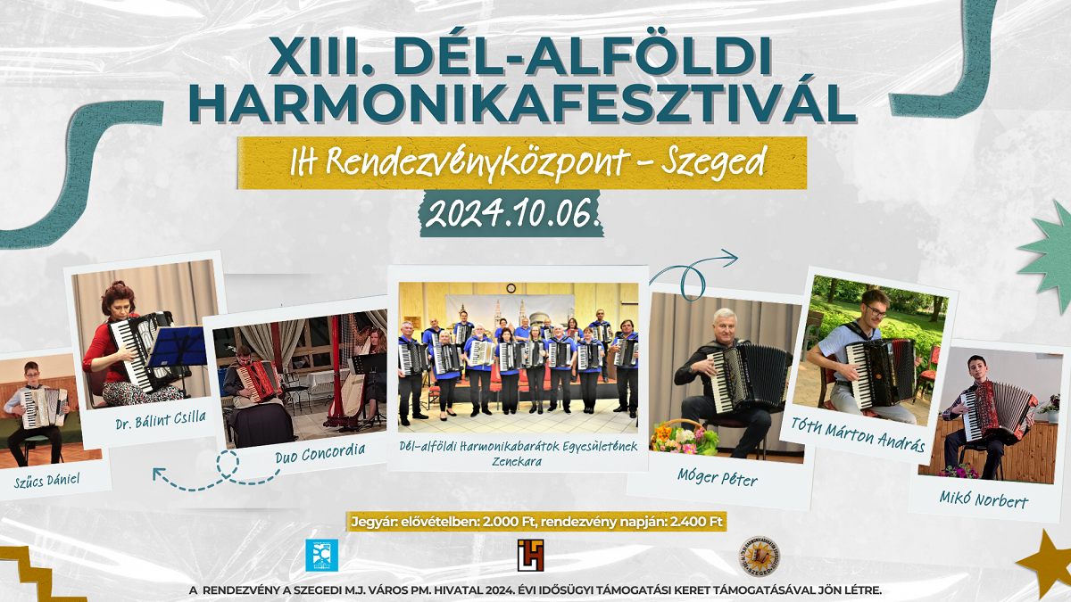 XIII. Dél-alföldi Harmonikafesztivál