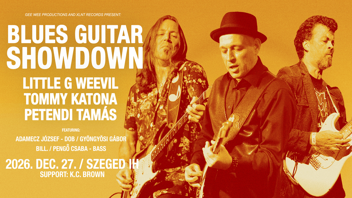 Blues Guitar Showdown: Little G Weevil, Tommy Katona, Petendi Tamás