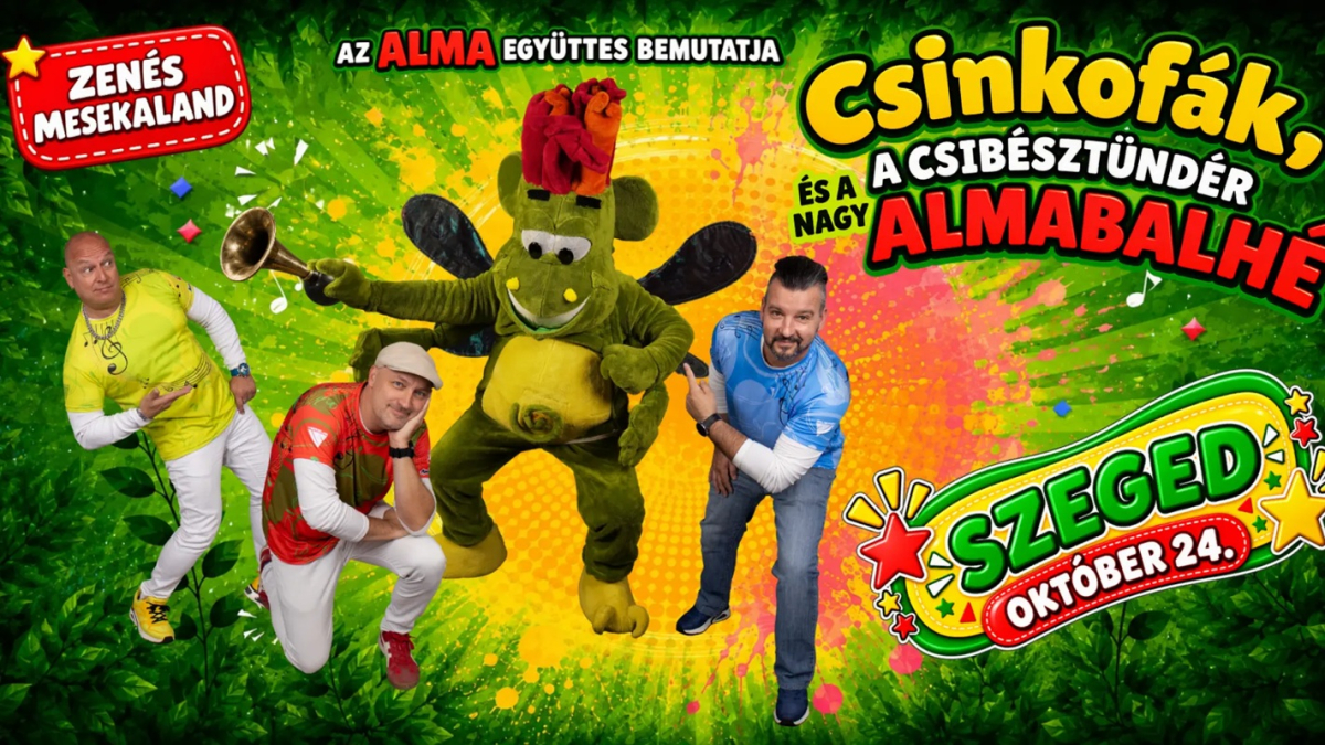 CSINKOFÁK, A CSIBÉSZTÜNDÉR ÉS A NAGY ALMABALHÉ