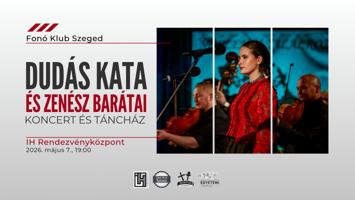 Dudás Kata és zenész barátai koncertje és táncháza  - Fonó Klub Szeged