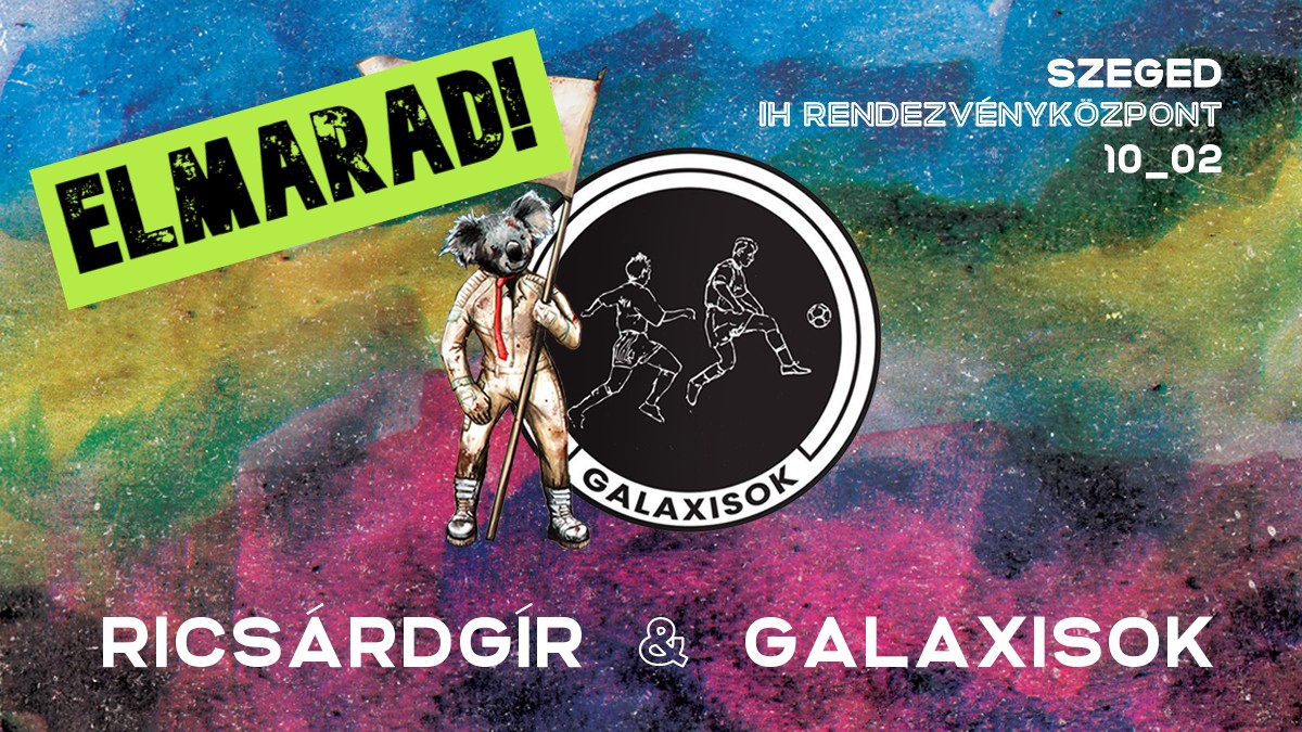 Elmarad a Ricsárdgír & Galaxisok koncert!