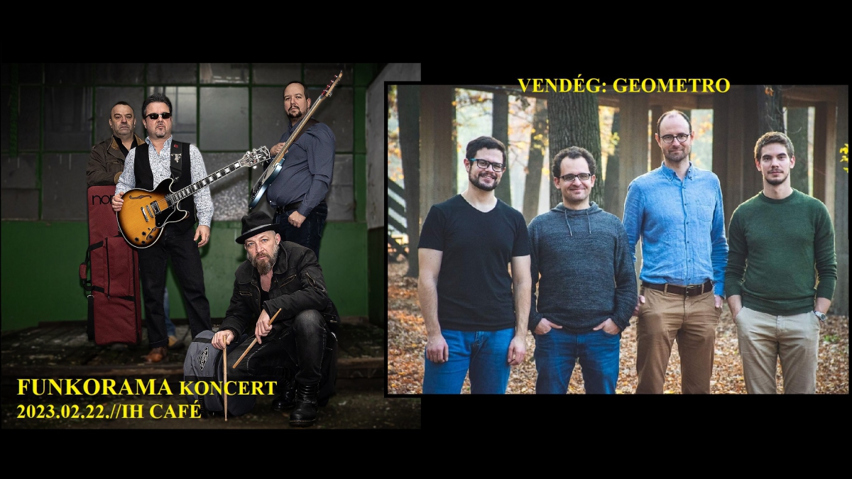 Funkorama koncert - vendég: Geometro // IH Café