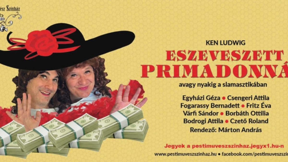 Ken Ludwig: Eszeveszett Primadonnák, avagy nyakig a slamasztikában