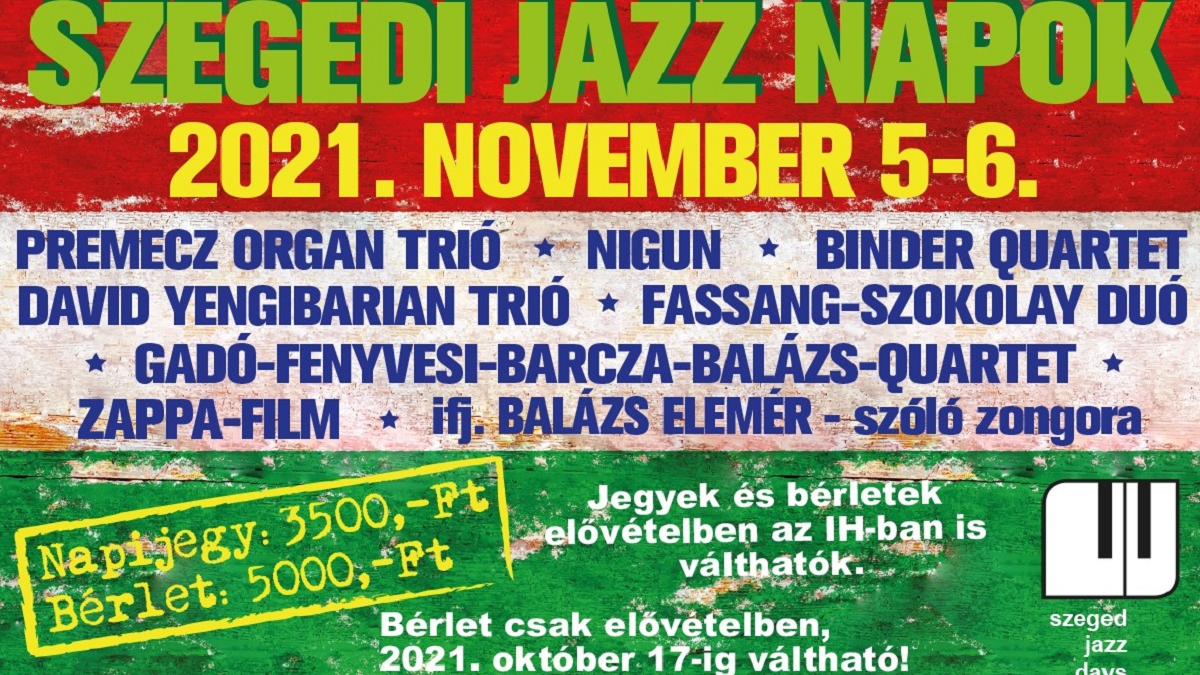 Szegedi Jazz Napok 2021
