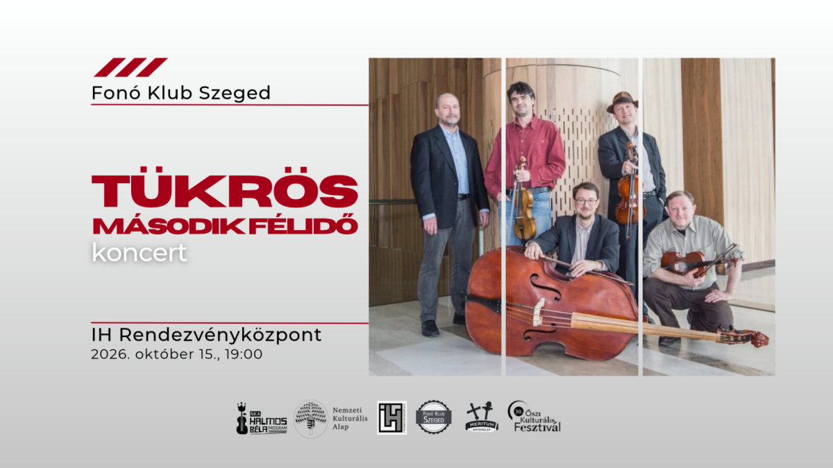 Tükrös - Második Félidő koncert / Fonó Klub Szeged